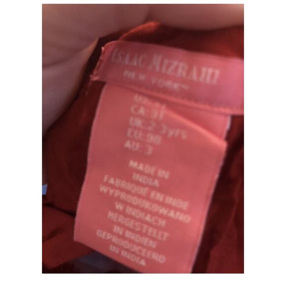 Isaac Mizrahi Red White Blue Tie Dye Dress 2-3 - Picture 2 of 3